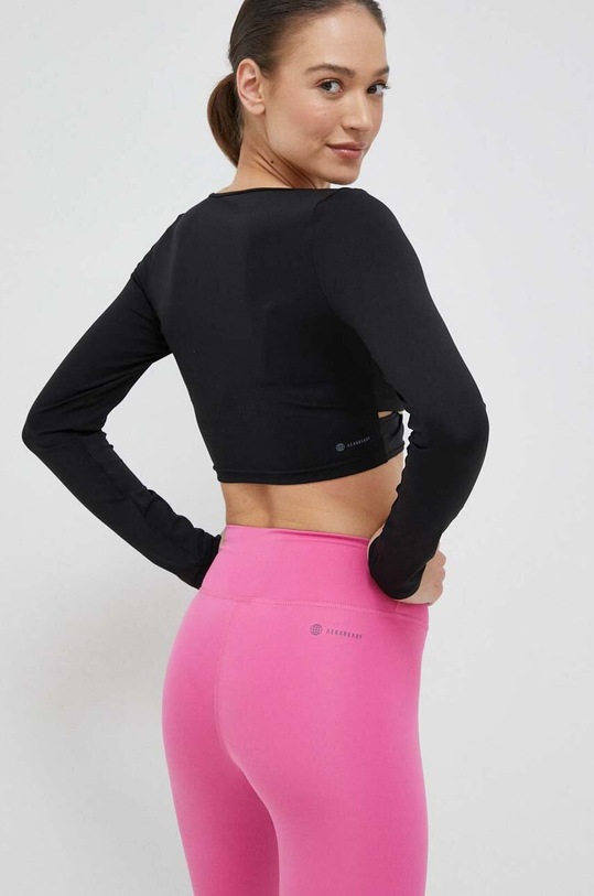 Ruházat adidas Performance edzős hosszú ujjú Dance HS2326 fekete
