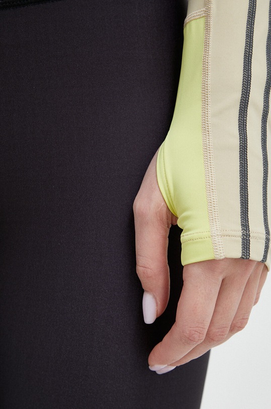 Tréninkové tričko s dlouhým rukávem P.E Nation Initialise 23PE1L041 béžová