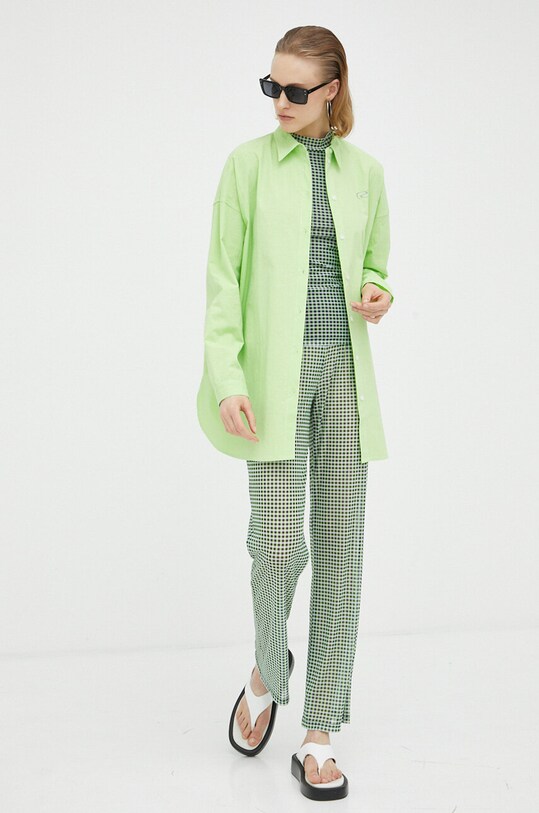 Tričko Résumé 17070923 zelená SS23