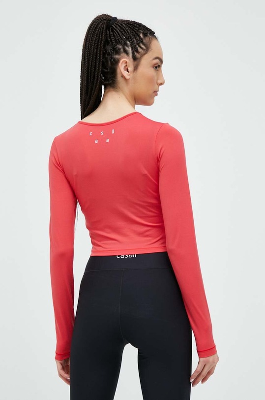 Majica dugih rukava za jogu Casall 21168 crvena SS24