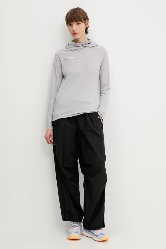 Mammut longsleeve sportowy Selun FL 1016.01430 fioletowy SS25