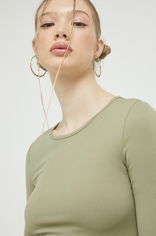 Лонгслив Sixth June зелёный 33668