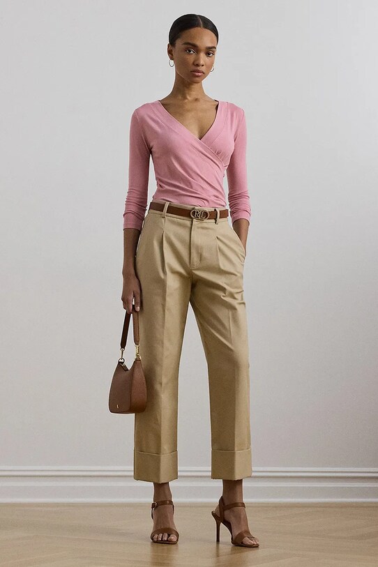 Îmbrăcăminte Lauren Ralph Lauren longsleeve 200824366 roz