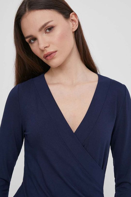 Лонгслів Lauren Ralph Lauren темно-синій 200824366