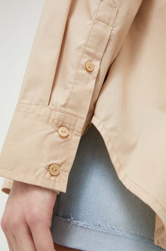 Košeľa Abercrombie & Fitch KI140.2528.410 hnedá