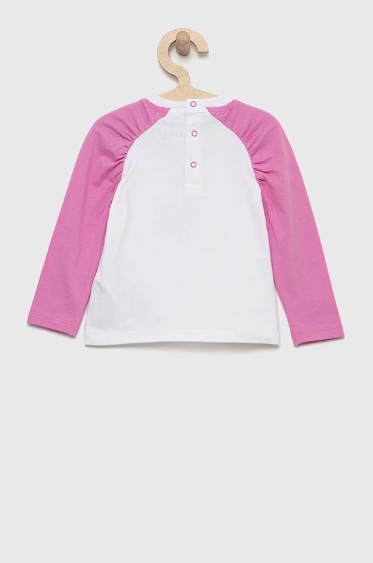 Παιδικό μακρυμάνικο Guess K3RI07.K6YW3.PPYX λευκό SS23