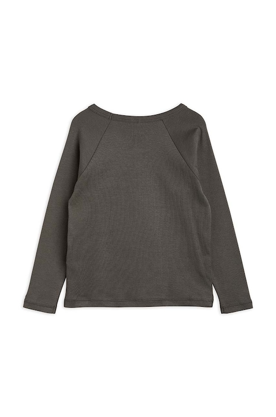 Mini Rodini longsleeve bawełniany dziecięcy 2312012799 czarny SS23