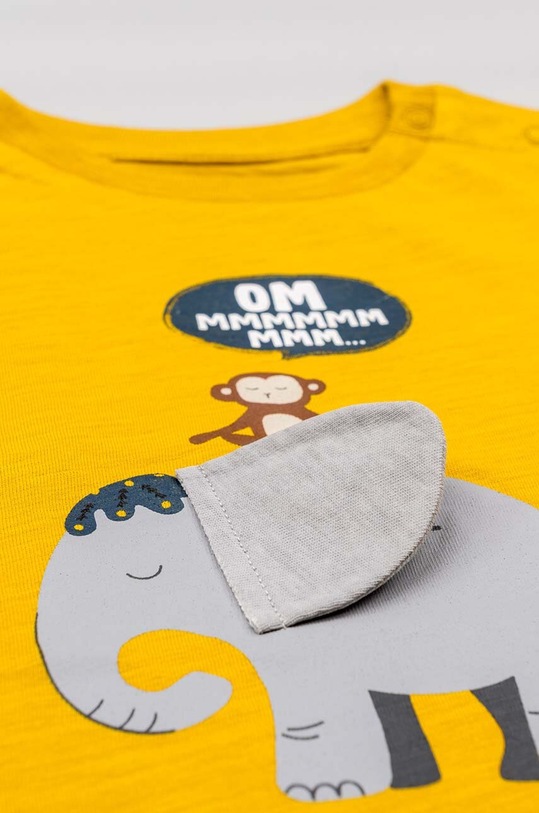 CHLAPEC Dětské bavlněné tričko zippy ZBBAP0303.23021 oranžová