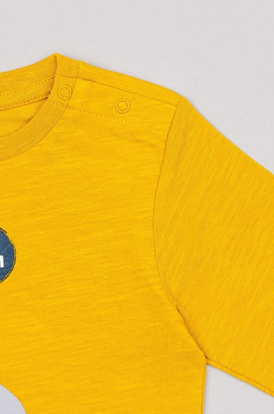 Dětské bavlněné tričko zippy ZBBAP0303.23021 oranžová