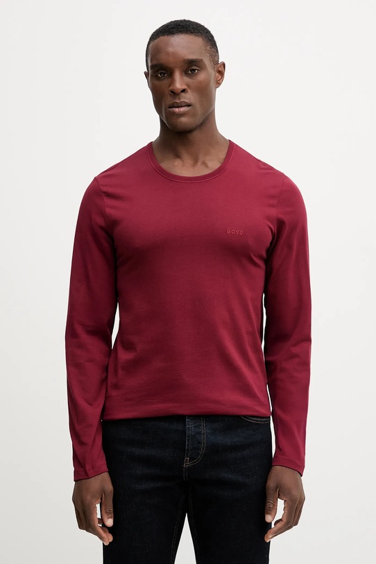Odzież BOSS longsleeve bawełniany 3-pack 50492321 granatowy