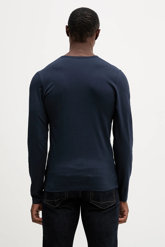 BOSS longsleeve bawełniany 3-pack granatowy 50492321