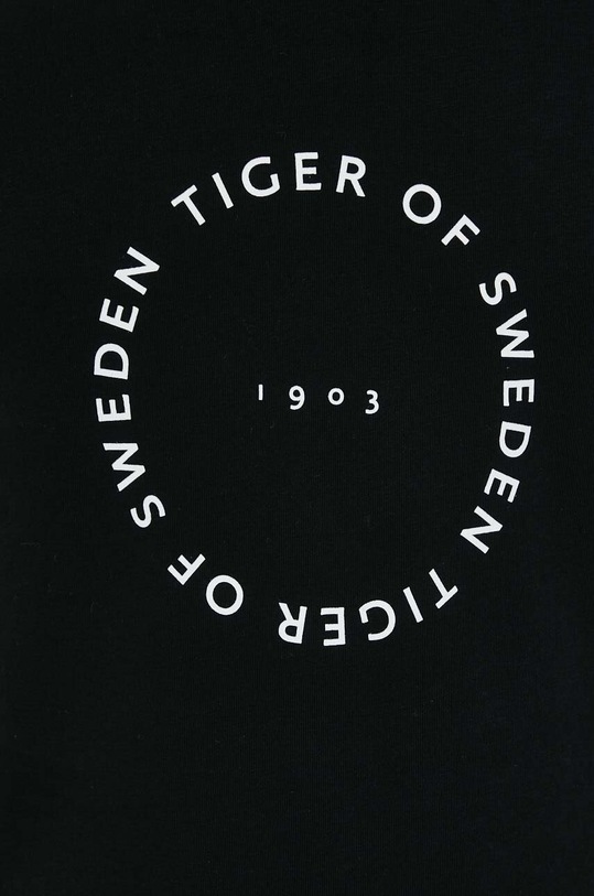 Tiger Of Sweden t-shirt bawełniany T65617026 czarny