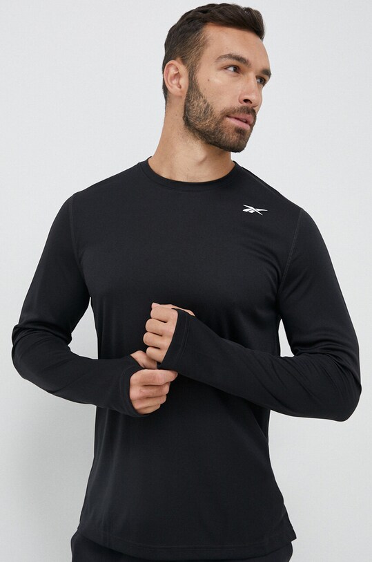 Reebok longsleeve treningowy ID TRAIN czarny HT1696