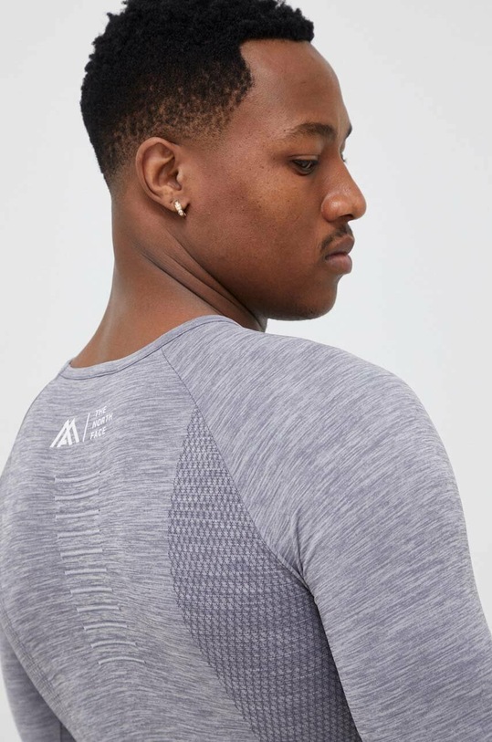 The North Face longsleeve sportowy Mountain Athletics szary NF0A858FDV91