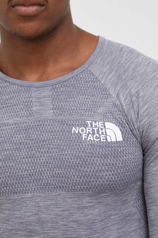 The North Face longsleeve sportowy Mountain Athletics NF0A858FDV91 szary
