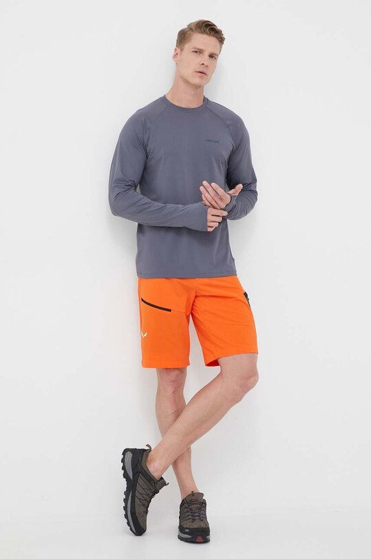 Marmot longsleeve sportowy Windridge M14153 szary SS24