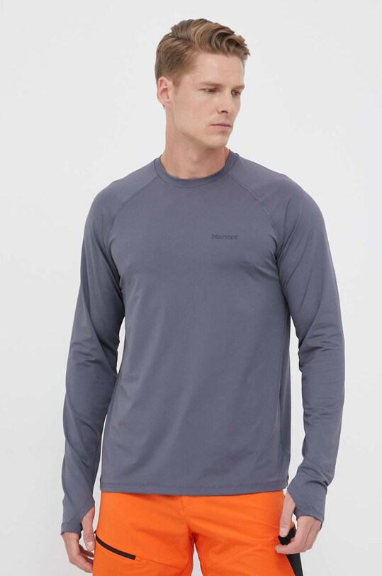Marmot longsleeve sportowy Windridge szary M14153