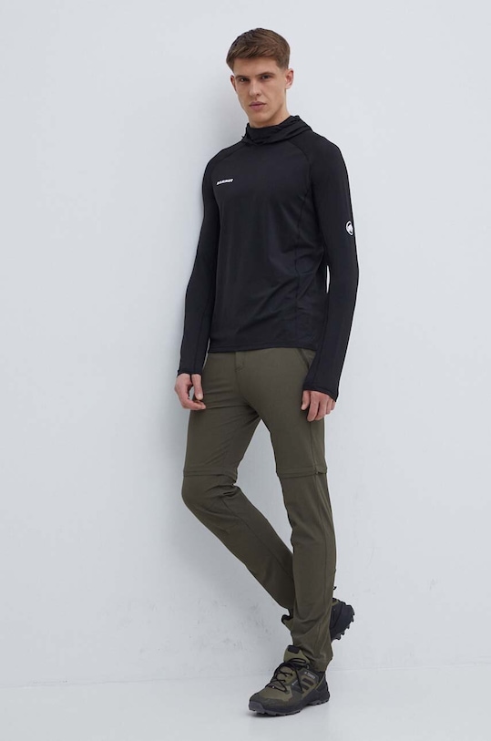 Mammut longsleeve sport Selun FL 1016.01420 negru SS24