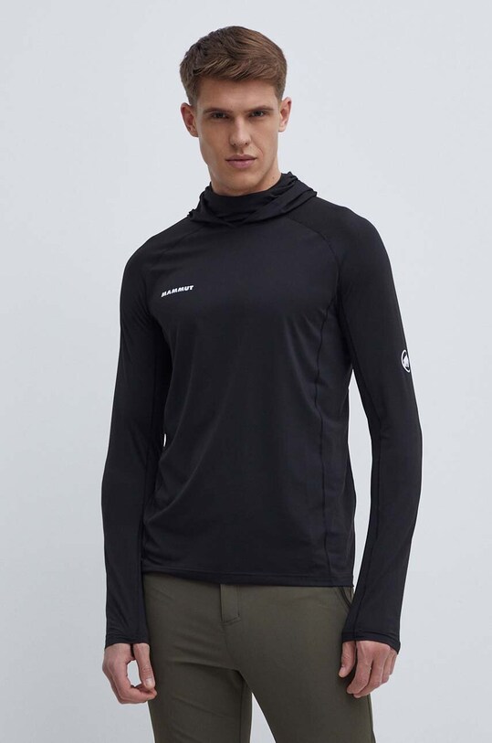 Спортивний лонгслів Mammut Selun FL чорний 1016.01420
