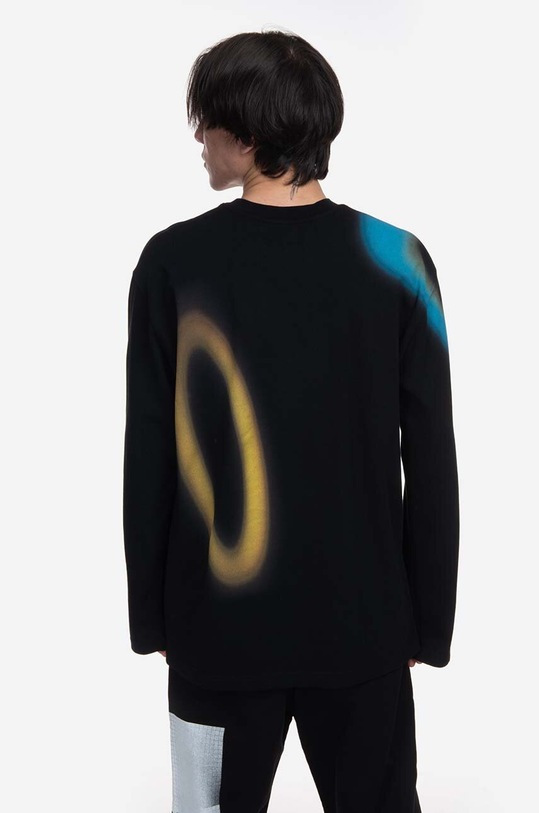 Clothing A-COLD-WALL* cotton longsleeve top Hypergraphic LS T-Shirt ACWMTS100 black