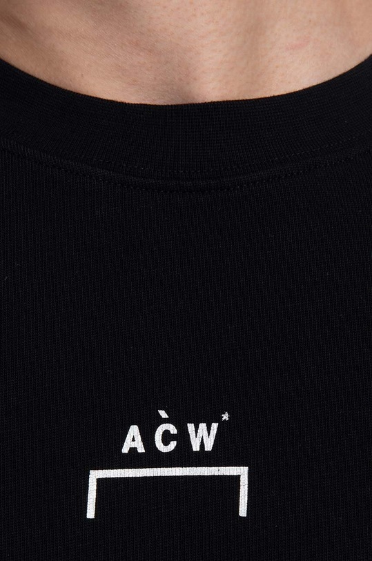 A-COLD-WALL* cotton longsleeve top Hypergraphic LS T-Shirt ACWMTS100 black