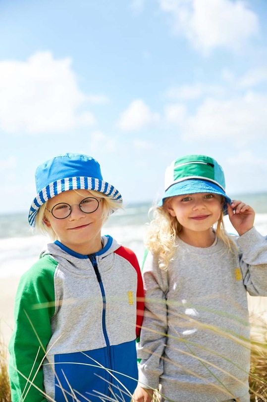 Lego kapelusz dwustronny bawełniany dziecięcy 11010681.B niebieski