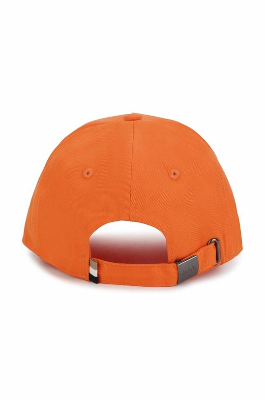 BOSS czapka bawełniana dziecięca J21270 pomarańczowy SS23
