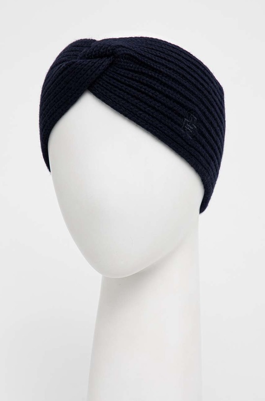 Traka s primjesom vune Tommy Hilfiger AW0AW14151.PPYX mornarsko plava SS23