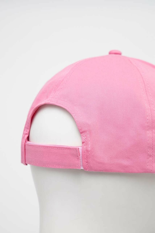 Akcesoria Guess czapka z daszkiem bawełniana V3GZ01.WO08O różowy