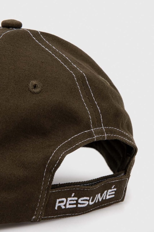 Accesorii Résumé șapcă de baseball din bumbac 16240972 verde