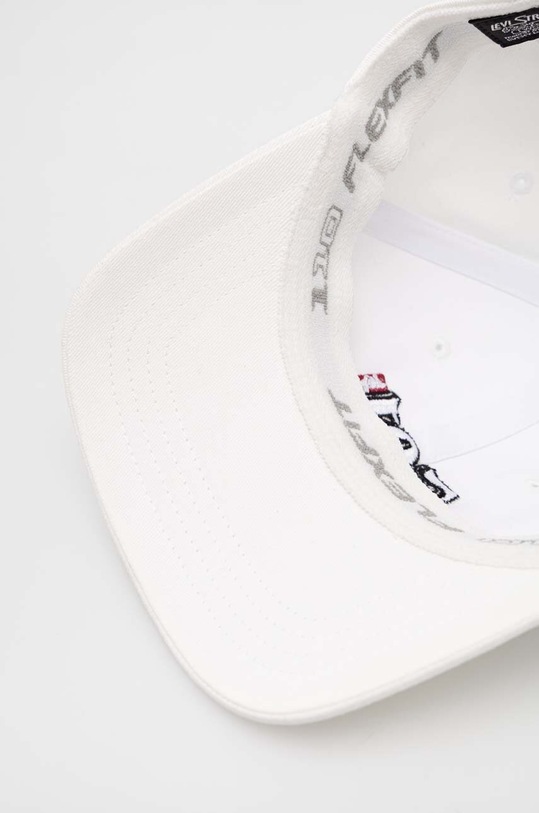 Levi's czapka z daszkiem biały D7078.0001