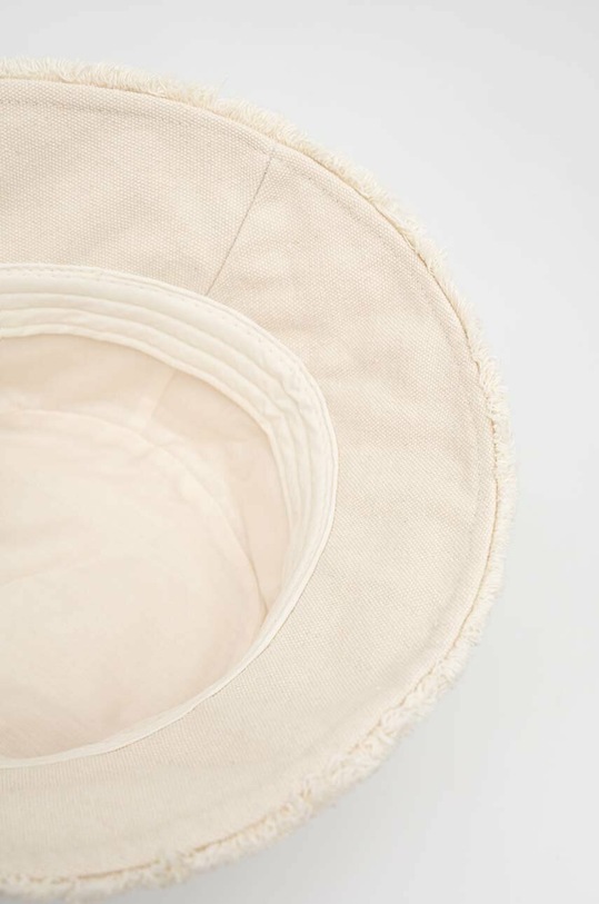 Pamučni šešir Roxy bež ERJHA04152