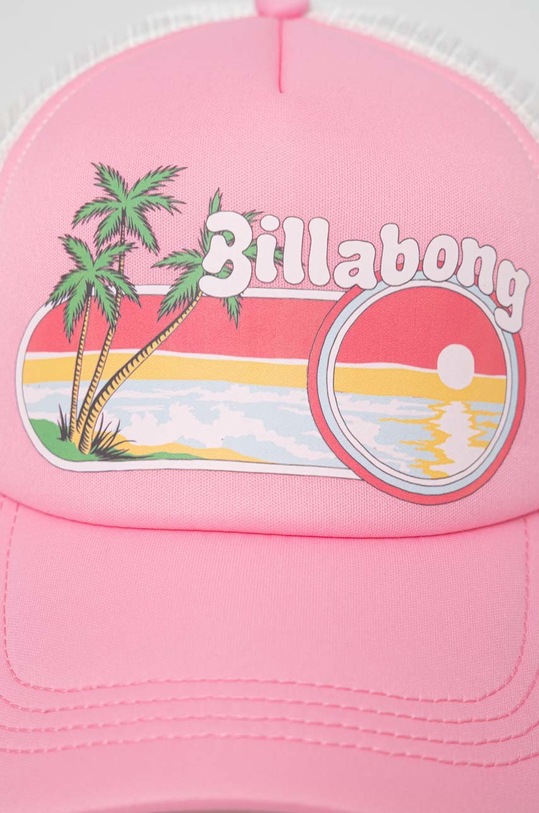 Akcesoria Billabong czapka z daszkiem JAHWQBAC różowy
