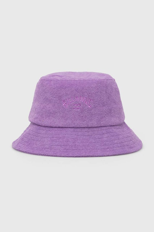 Billabong kapelusz bawełniany bawełna fioletowy EBJHA00107