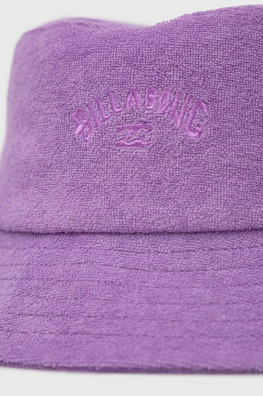 Billabong kapelusz bawełniany EBJHA00107 fioletowy SS23