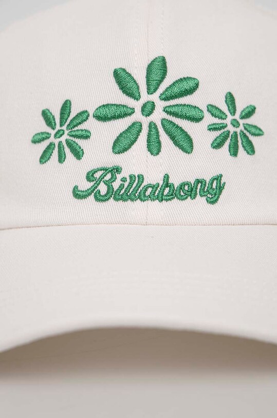 Billabong czapka z daszkiem bawełniana ABJHA00196 biały AW24
