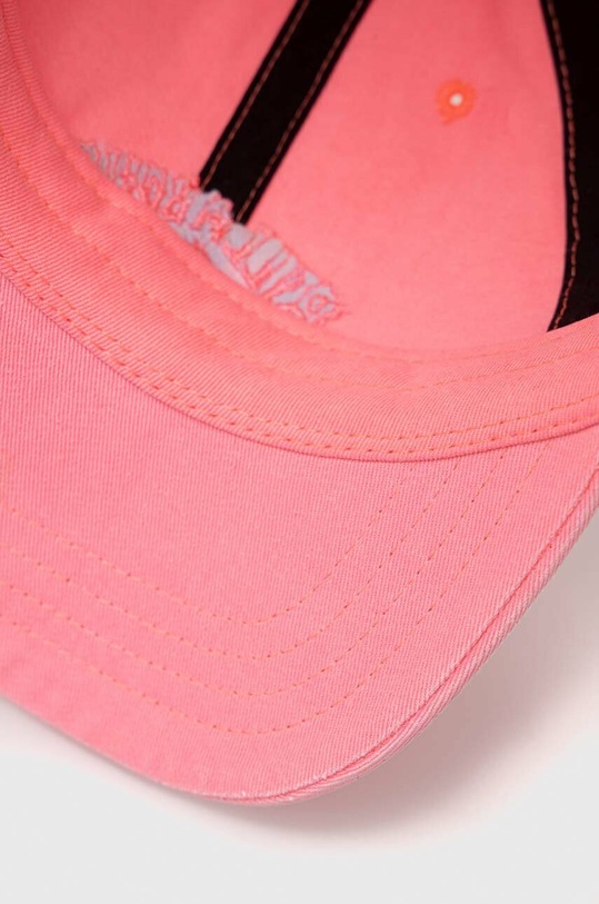 Billabong czapka z daszkiem bawełniana różowy EBJHA00106