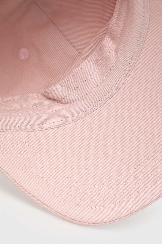 Akcesoria Tommy Hilfiger czapka z daszkiem bawełniana AW0AW14528.PPYX różowy