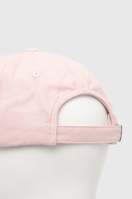 Tommy Hilfiger czapka z daszkiem bawełniana różowy AW0AW14528.PPYX