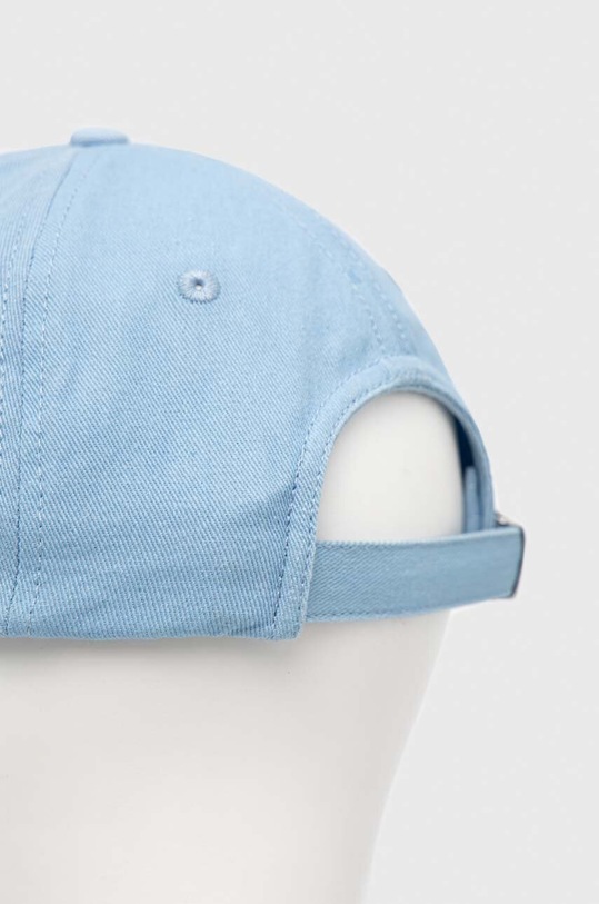 Bavlněná baseballová čepice Tommy Hilfiger modrá AW0AW14528.PPYX