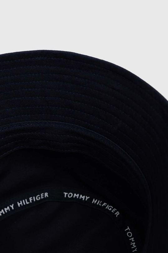 Памучна капела Tommy Hilfiger тъмносин AW0AW14524.PPYX