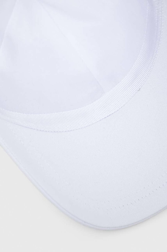Pinko czapka z daszkiem bawełniana biały 100621.A0MB