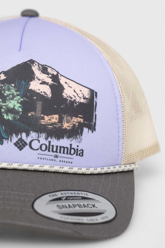 Akcesoria Columbia czapka z daszkiem 2032101 fioletowy