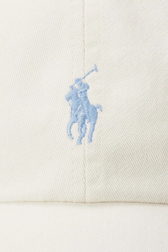 Akcesoria Polo Ralph Lauren czapka z daszkiem bawełniana 211912843 beżowy
