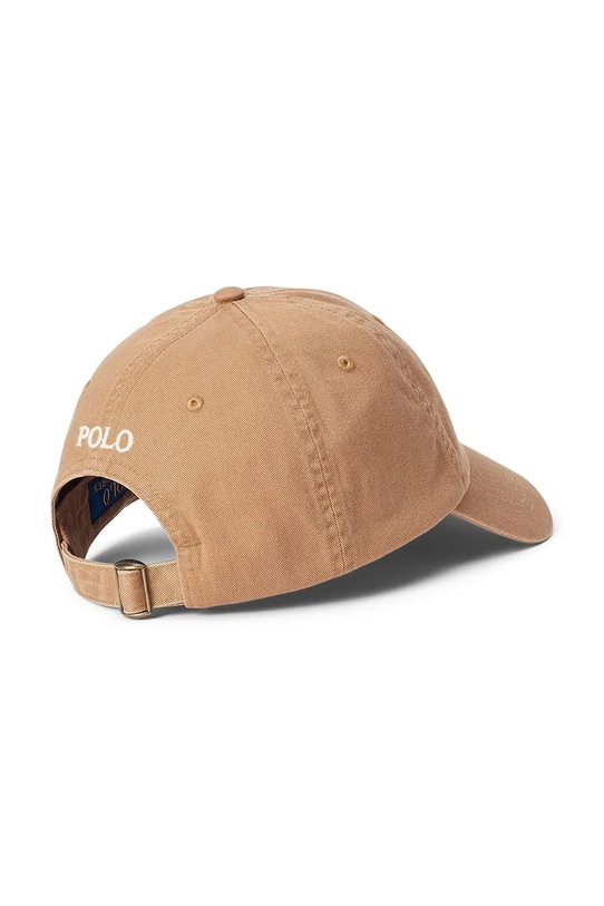 Бавовняна бейсболка Polo Ralph Lauren 211912843 бежевий SS25