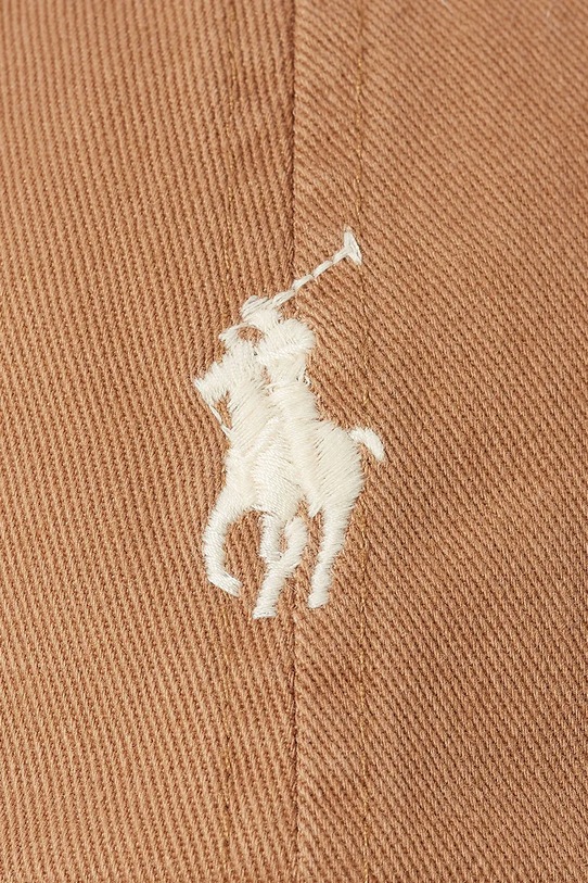 Аксесуари Бавовняна бейсболка Polo Ralph Lauren 211912843 бежевий