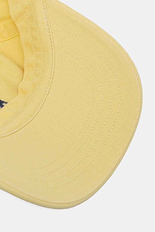 Бавовняна бейсболка Polo Ralph Lauren 211912843 жовтий AW25