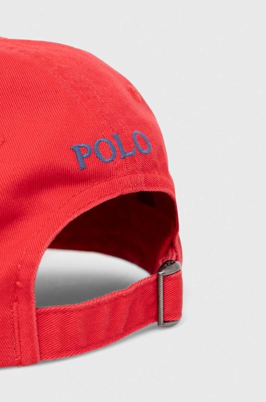 Doplnky Bavlnená šiltovka Polo Ralph Lauren 211912843 červená