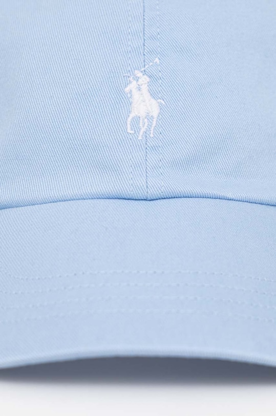 Памучна шапка с козирка Polo Ralph Lauren син 211912843