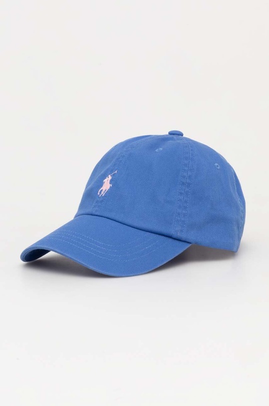 Bavlnená šiltovka Polo Ralph Lauren bavlna modrá 211912843